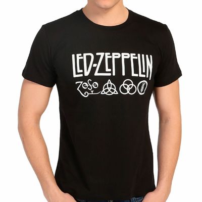 Bant Giyim - Led Zeppelin Siyah T-shirt