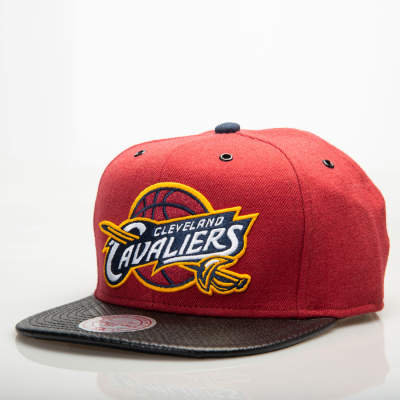 Mitchell And Ness - Mitchell And Ness Cleveland Cavaliers Bordo Snapback Cap