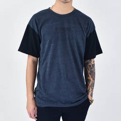 Mushroom Anthracite & Black T-shirt - Thumbnail