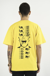 Mushroom Psycho II Sarı T-shirt Tişört - Thumbnail