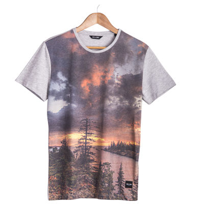 HollyHood - Only & Sons - Ons Land O Neck Gri T-shirt