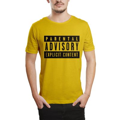 HH - Parental Advisory Sarı T-shirt