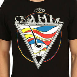 Bant Giyim - Piramit Siyah T-Shirt - Thumbnail