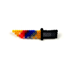 Pixel Art Bayonet Marble Fade Rozet - Thumbnail