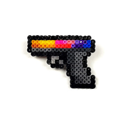 Pixel Art Glock-18 Fade Rozet - Thumbnail