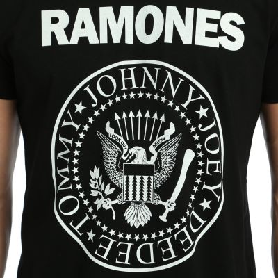 Bant Giyim - Ramones Siyah T-shirt