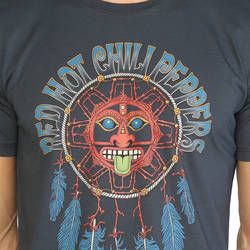 Bant Giyim - Red Hot Chili Peppers Füme Erkek T-shirt - Thumbnail