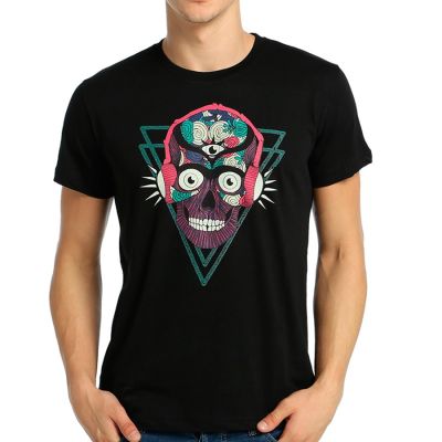 Bant Giyim - Stereo Skull Siyah T-shirt