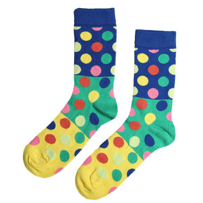 SA -Renkli Puantiye Çorap