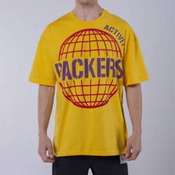 Saw - Activity Packers Oversize Sarı T-shirt - Thumbnail