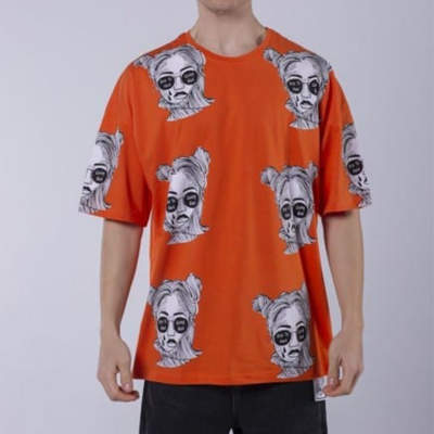 Saw - Saw - Espostoa Oversize Turuncu T-shirt