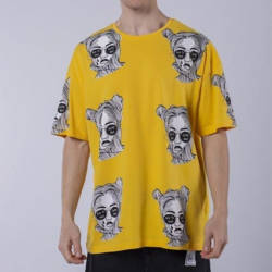Saw - Espostoa Oversize Sarı T-shirt - Thumbnail