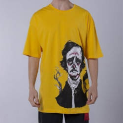 Saw - Matucana Long Oversize Sarı T-shirt - Thumbnail