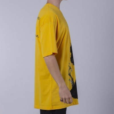 Saw - Matucana Long Oversize Sarı T-shirt