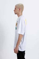 Saw - Sunflower T-Shirt Beyaz - Thumbnail