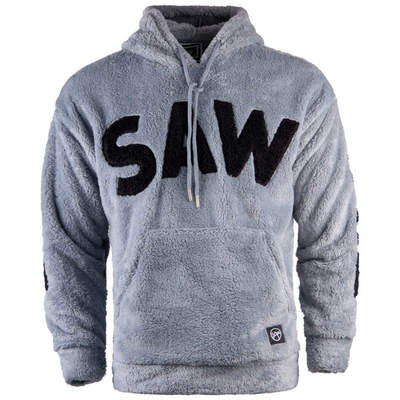 Saw - Saw - Time Of Choose Gri - Siyah Hoodie