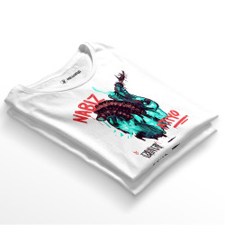 HH - Şehinşah Heart Beat (Nabız) Beyaz T-shirt (Fırsat Ürünü) - Thumbnail