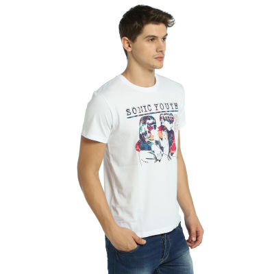 Bant Giyim - Sonic Youth Goo Beyaz T-shirt