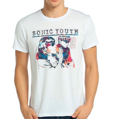 Bant Giyim - Sonic Youth Goo Beyaz T-shirt