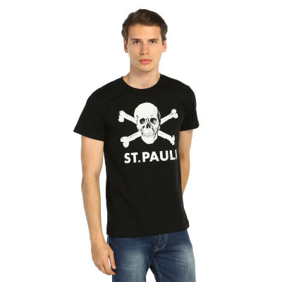 Bant Giyim - St. Pauli Siyah T-shirt