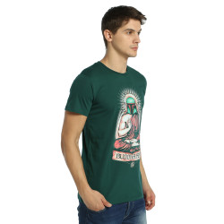 Bant Giyim - Star Wars Buddha Fett Boba Fett Yeşil T-shirt - Thumbnail