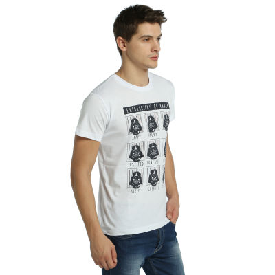 Bant Giyim - Star Wars Darth Vader Beyaz T-shirt