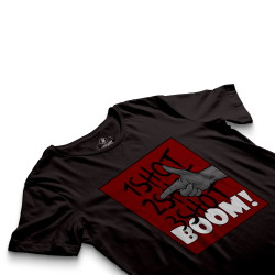 HH - Tankurt Boom Siyah T-shirt - Thumbnail