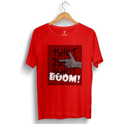 Tankurt Manas - HH - Tankurt Boom Kırmızı T-shirt
