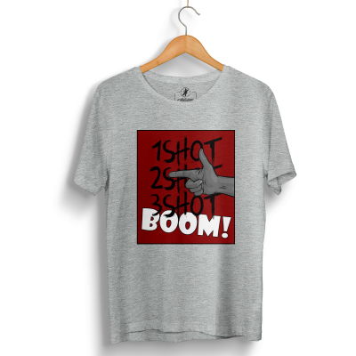 Tankurt Manas - HH - Tankurt Boom Gri T-shirt