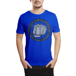 HH - Tankurt Bu Benim Olayım Mavi T-shirt - Thumbnail