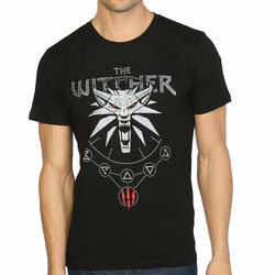 Bant Giyim - The Witcher Wild Hunt Siyah T-shirt - Thumbnail