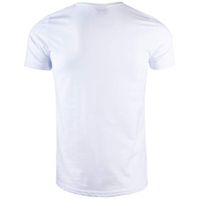 Thug Life - Crime Gods Strip Beyaz T-shirt