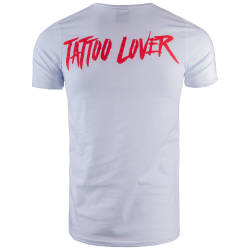 Thug Life - Tattoo Lover Beyaz T-shirt - Thumbnail