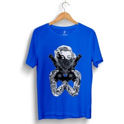 HH - Thug Marilyn Mavi T-shirt - Thumbnail