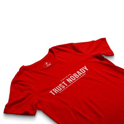 HH - Trust Nobady 2 Kırmızı T-shirt