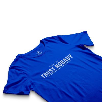 HH - Trust Nobady 2 Mavi T-shirt