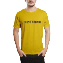 HH - Trust Nobady 2 Sarı T-shirt - Thumbnail
