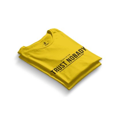 HH - Trust Nobady 2 Sarı T-shirt