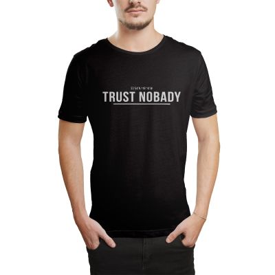HH - Trust Nobady 2 Siyah T-shirt
