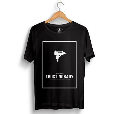 HH - Trust Nobady Siyah T-shirt