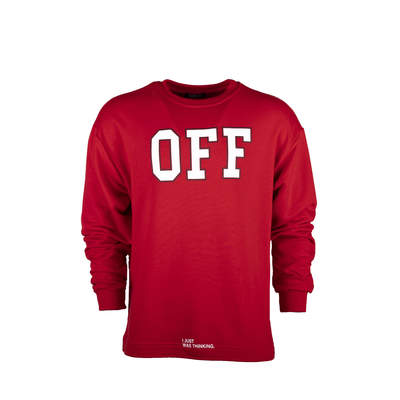 Two Bucks - Two Bucks - Big OFF Kırmızı Sweatshirt 