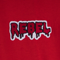 Two Bucks - Play Hard Rebel Kırmızı T-shirt - Thumbnail