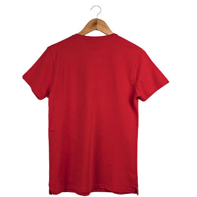 Two Bucks - The Guitarist Skeleton Kırmızı T-shirt