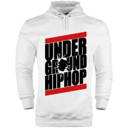 HH - Under Ground HipHop Cepsiz Hoodie - Thumbnail