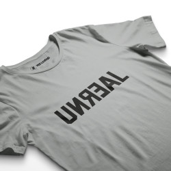 HH - Unreal Gri T-shirt - Thumbnail